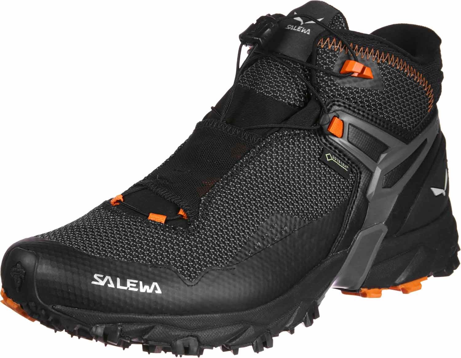 Salewa Men's Ultra Flex Mid GTX Hiking & Mountain Training Shoes - Waterproof & Durable for Outdoor Adventures, Trail Running & Backpacking
