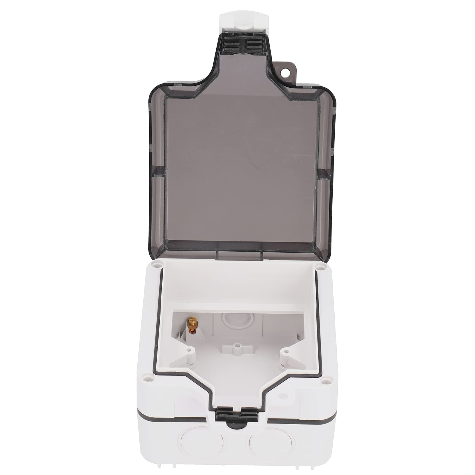 Weatherproof IP66 Outdoor Electrical Box - 5-Hole Power Socket for Garden & Patio