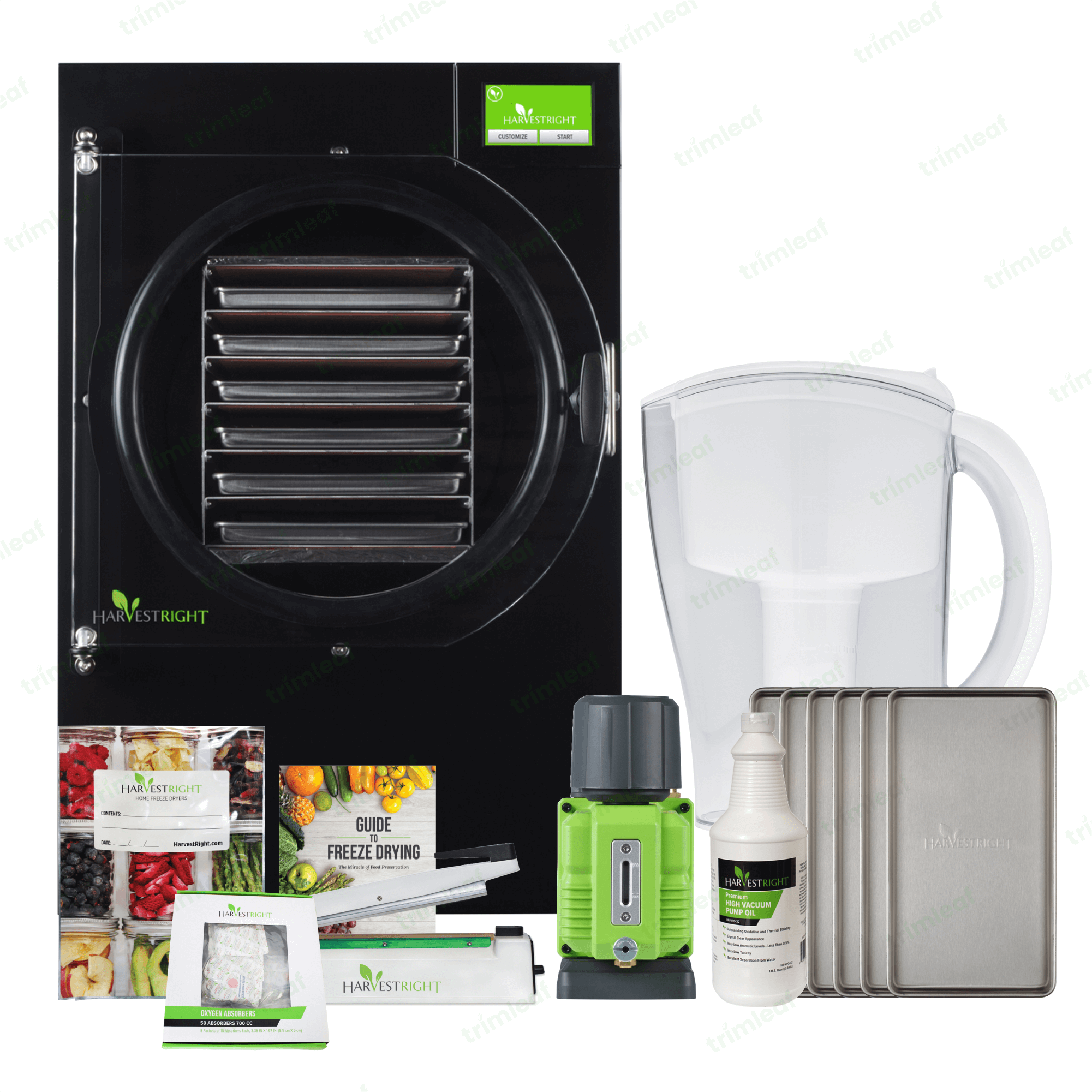 Harvest Right Large Pro Home Freeze Dryer with 6 Trays & Mylar Kit - Perfect for Food Preservation, Emergency Preparedness, and Long-Term Storage of Fruits, Vegetables, and Meals