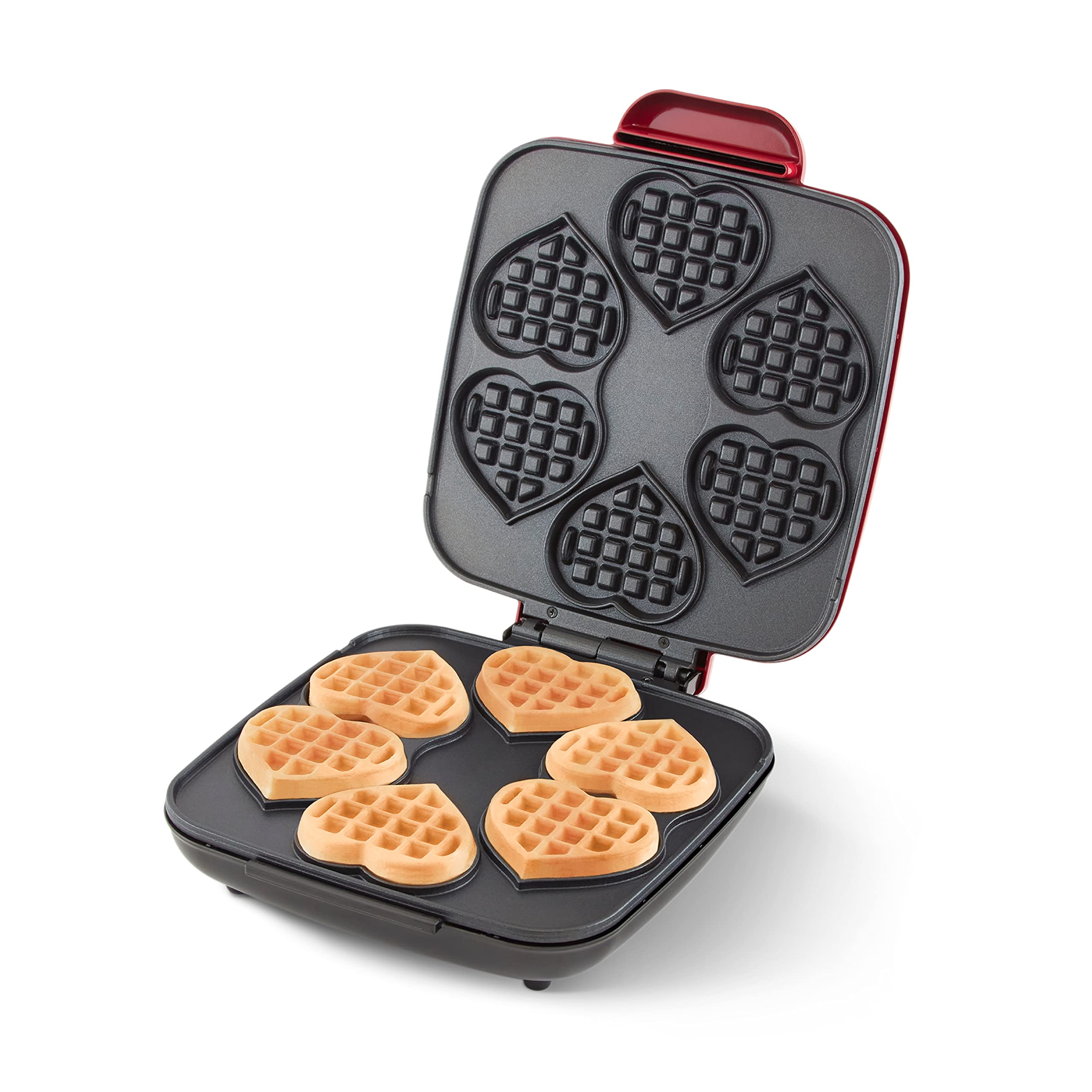 DASH Mini Heart Waffle Maker - 6 Nonstick 3
