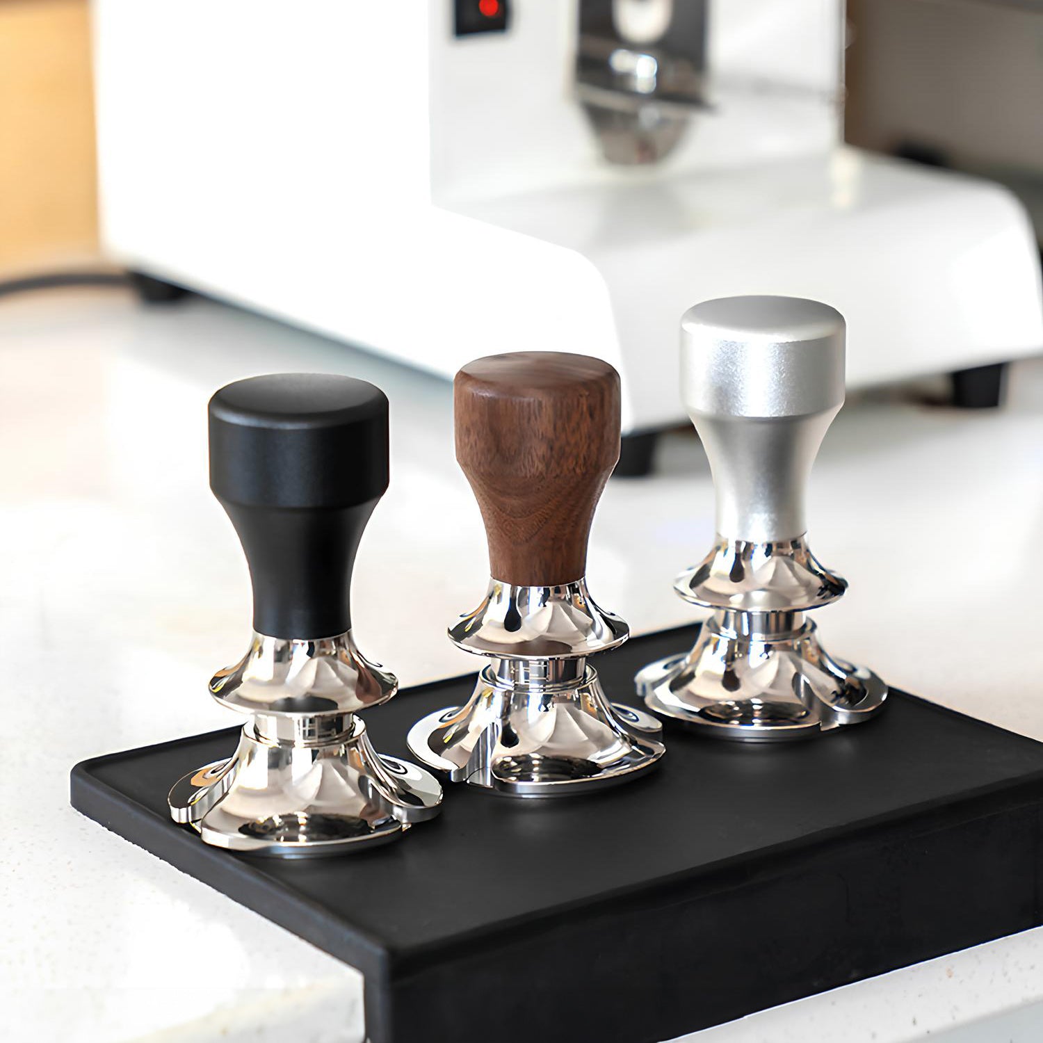 Premium Adjustable Constant Force Espresso Coffee Tamper - Perfect for Home Baristas & Professional Cafes - Ideal for Latte, Cappuccino & Espresso Brewing
