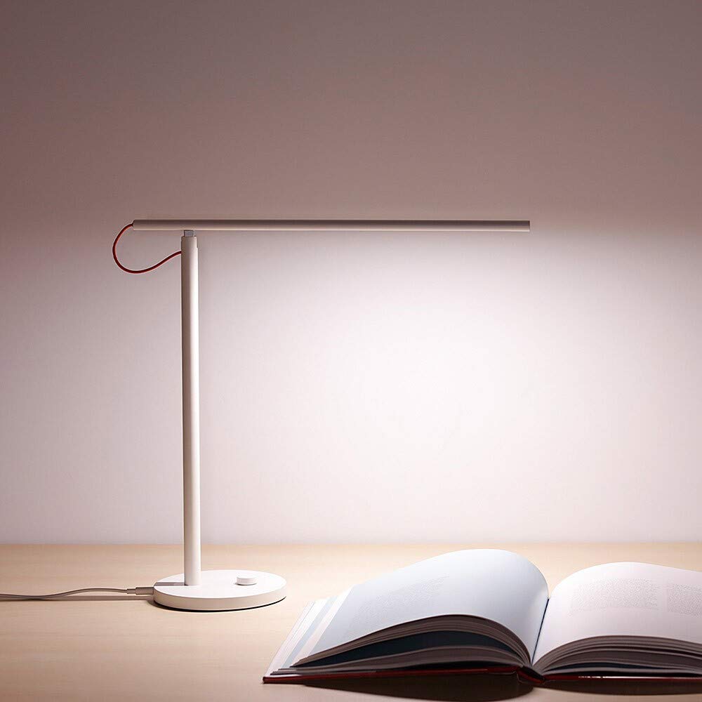 Xiaomi Smart LED Desk Lamp with 4 Light Modes & Adjustable Color Temperature - Remote Control, White (Energy Class A) for Home Office, Study & Reading