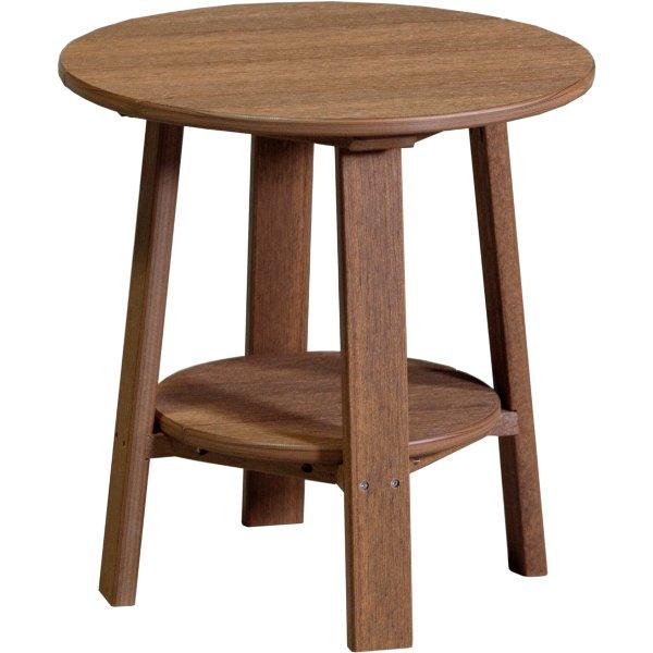 Modern Poly Deluxe End Table - Stylish & Durable Side Table for Living Room, Bedroom, or Office - Perfect for Holding Lamps, Books, and Decor