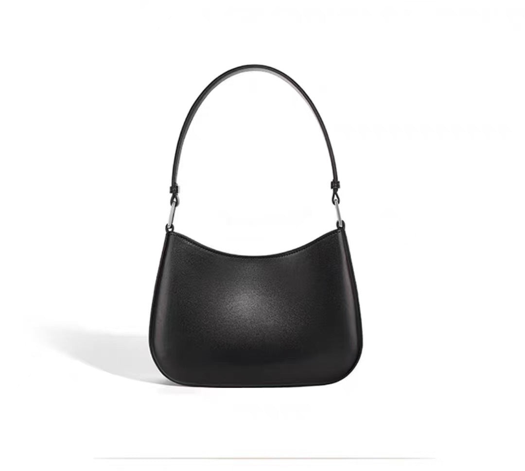 Genuine Leather Crossbody Shoulder Bag for Women - Stylish & Durable Underarm Purse for Everyday Use, Travel, and Work