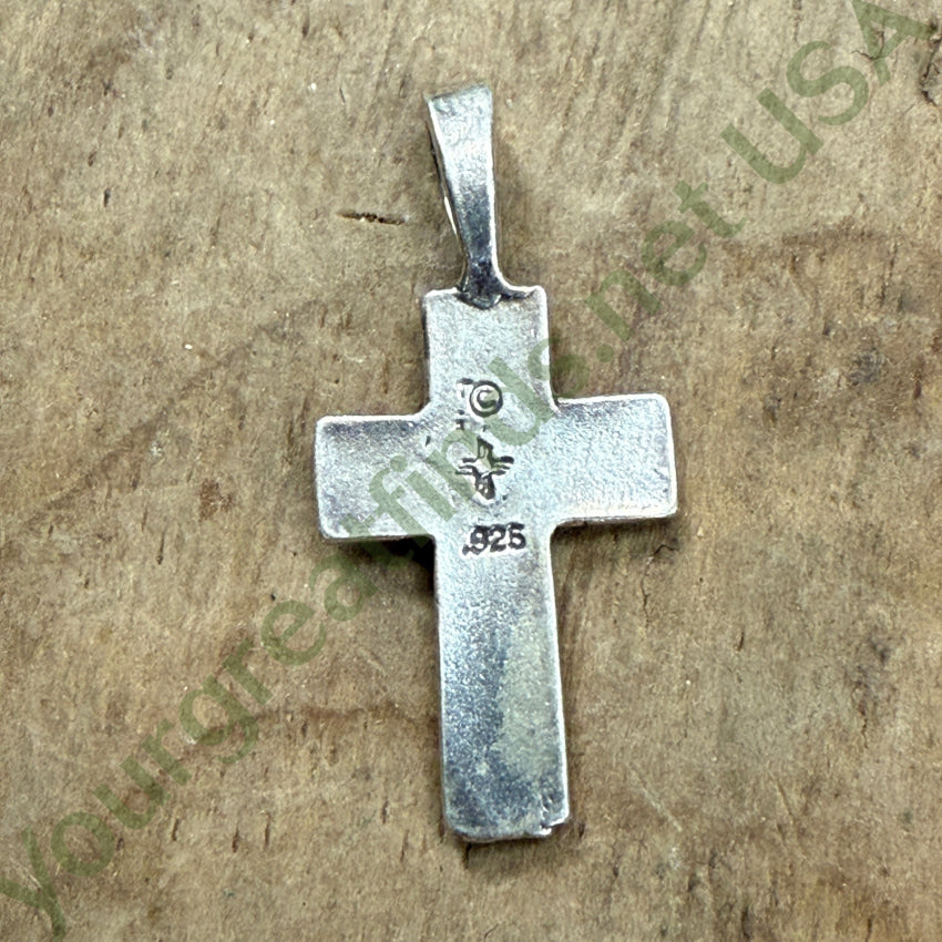 Vintage Modern Sterling Silver Crucifix Pendant - Religious Jewelry for Men & Women - Perfect for Gifts, Church, and Everyday Wear