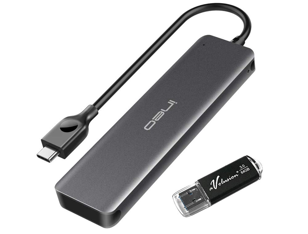 Avolusion ineo (C2592-960G+64G) 960GB USB 3.1 External SSD with Free 64GB Flash Drive | Ultra Slim Portable 1TB Storage | 950MB/s High Speed | 6-Year Warranty | Perfect for Gaming, Video Editing & Data Backup