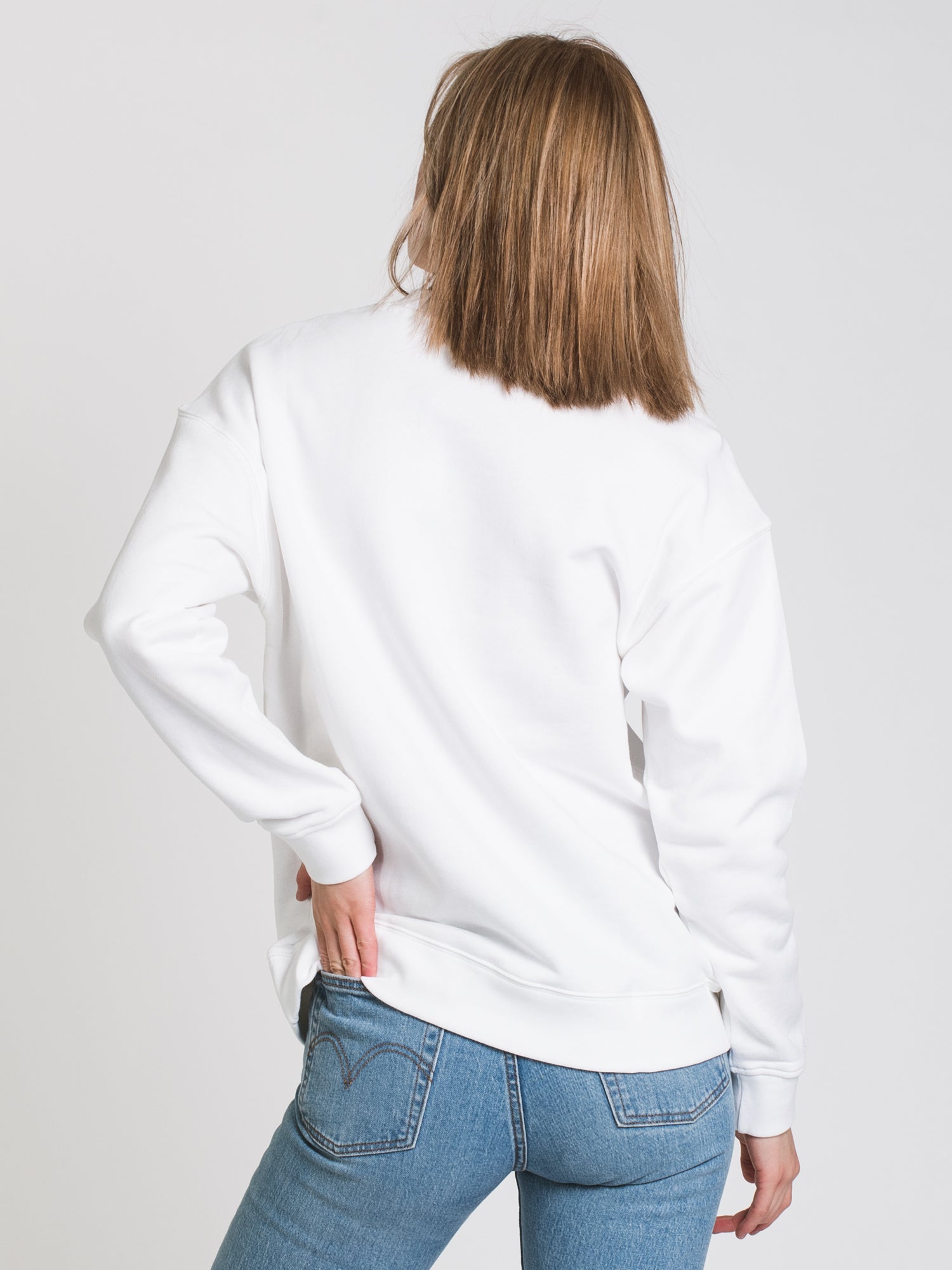 Adidas Trefoil Crew Sweater - Men's & Women's Casual Pullover for Fall & Winter | Clearance Sale | Perfect for Outdoor Activities & Streetwear Fashion