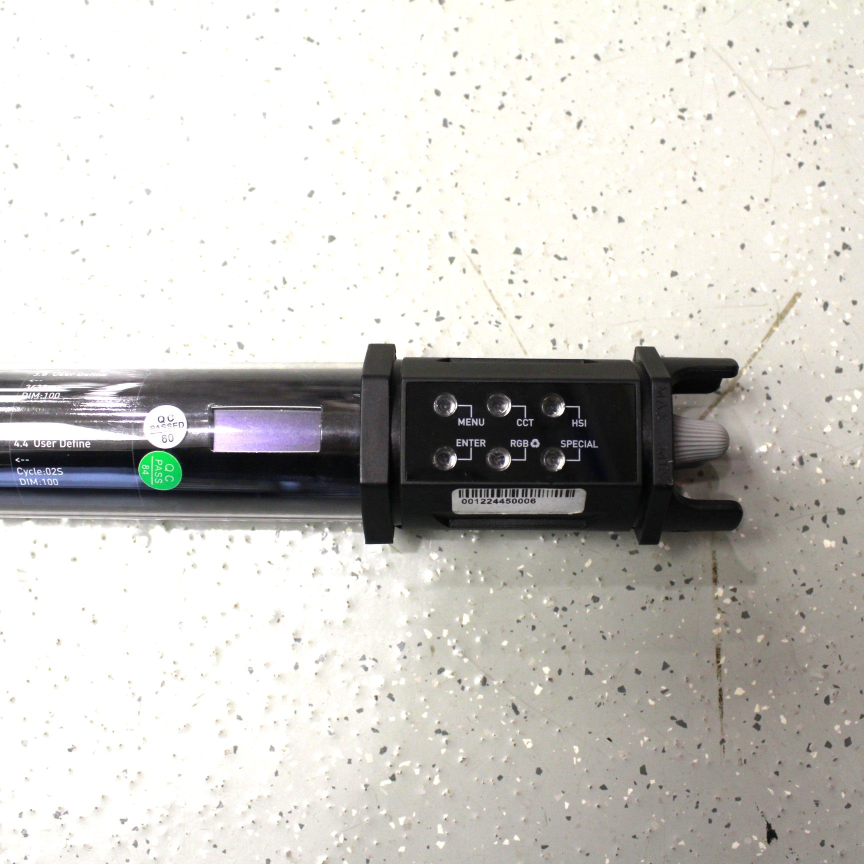 NanLite PavoTube 15C 2ft RGBW LED Tube Light with Built-in Battery - Perfect for Photography, Videography & Studio Lighting (Open Box Excellent Condition)