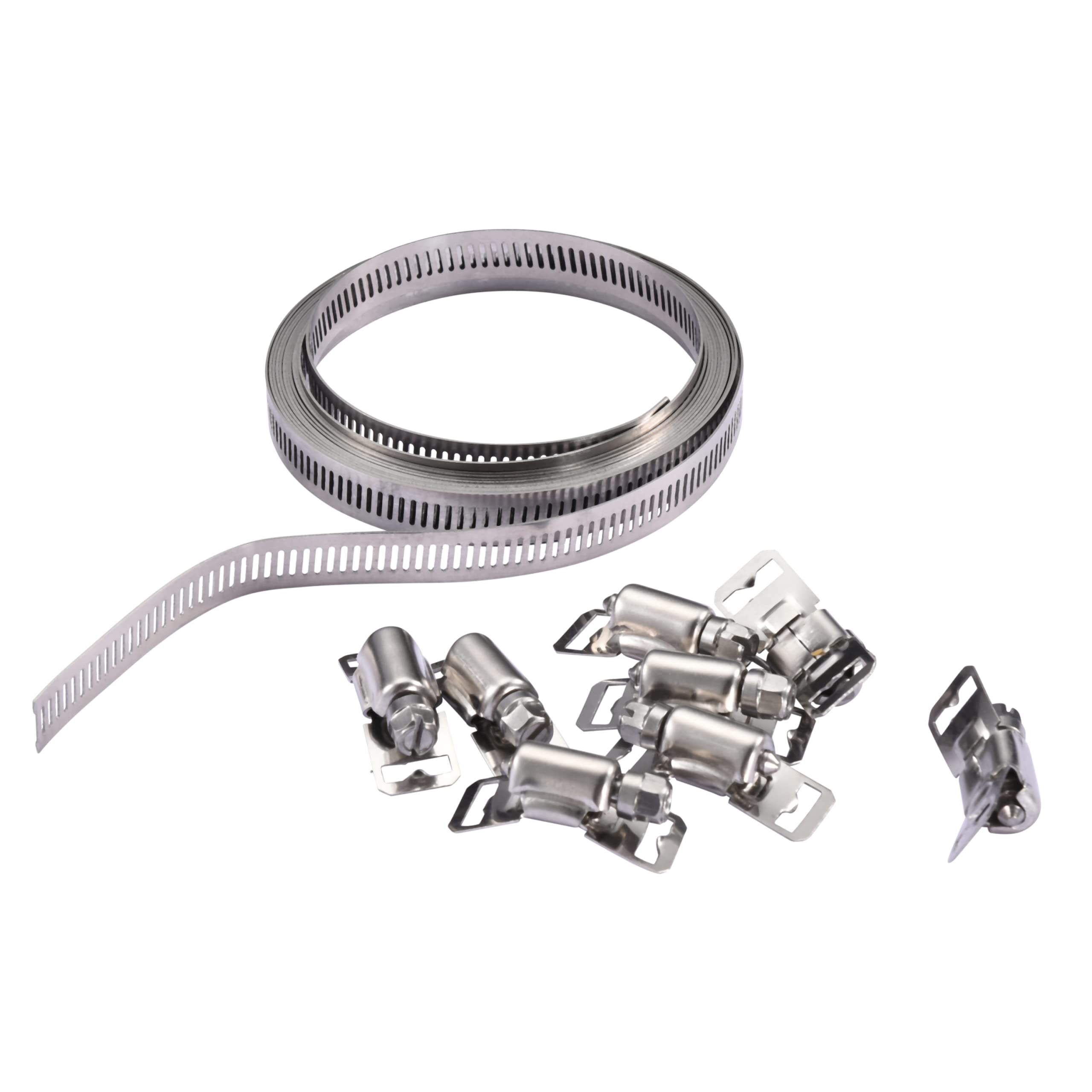 Premium Stainless Steel Hose Clamp - Adjustable 1/2