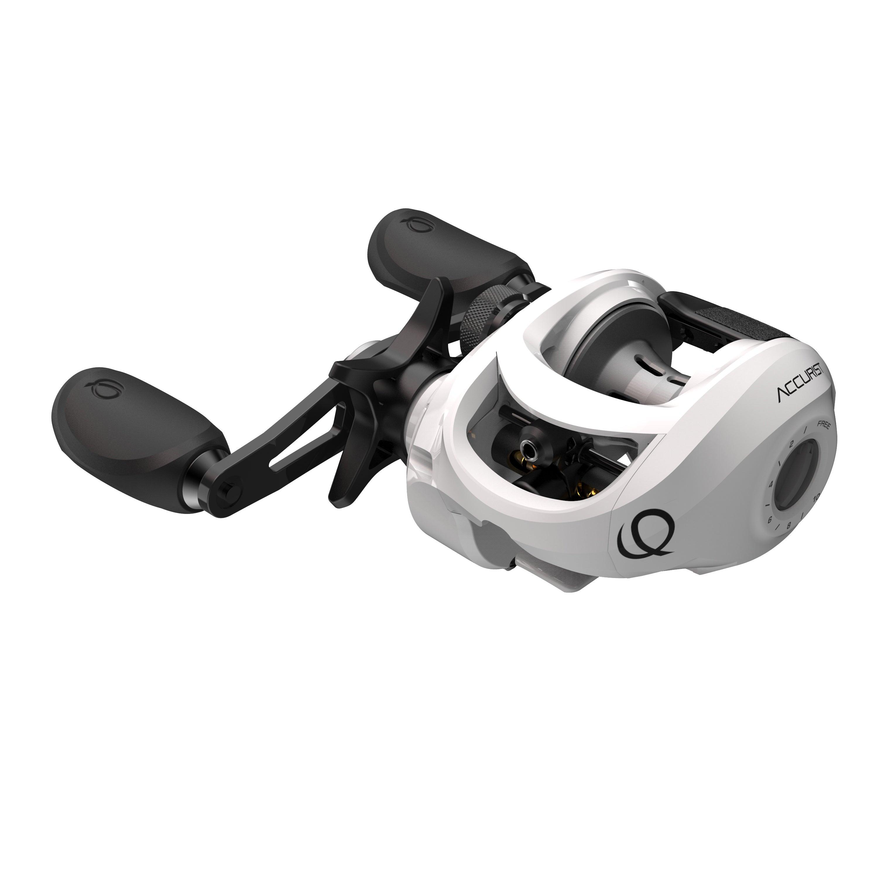 Quantum Accurist Cranking Baitcast Fishing Rod and Reel Combo - High Performance Baitcasting Setup for Bass Fishing | Ideal for Freshwater Lakes, Rivers, and Tournament Angling