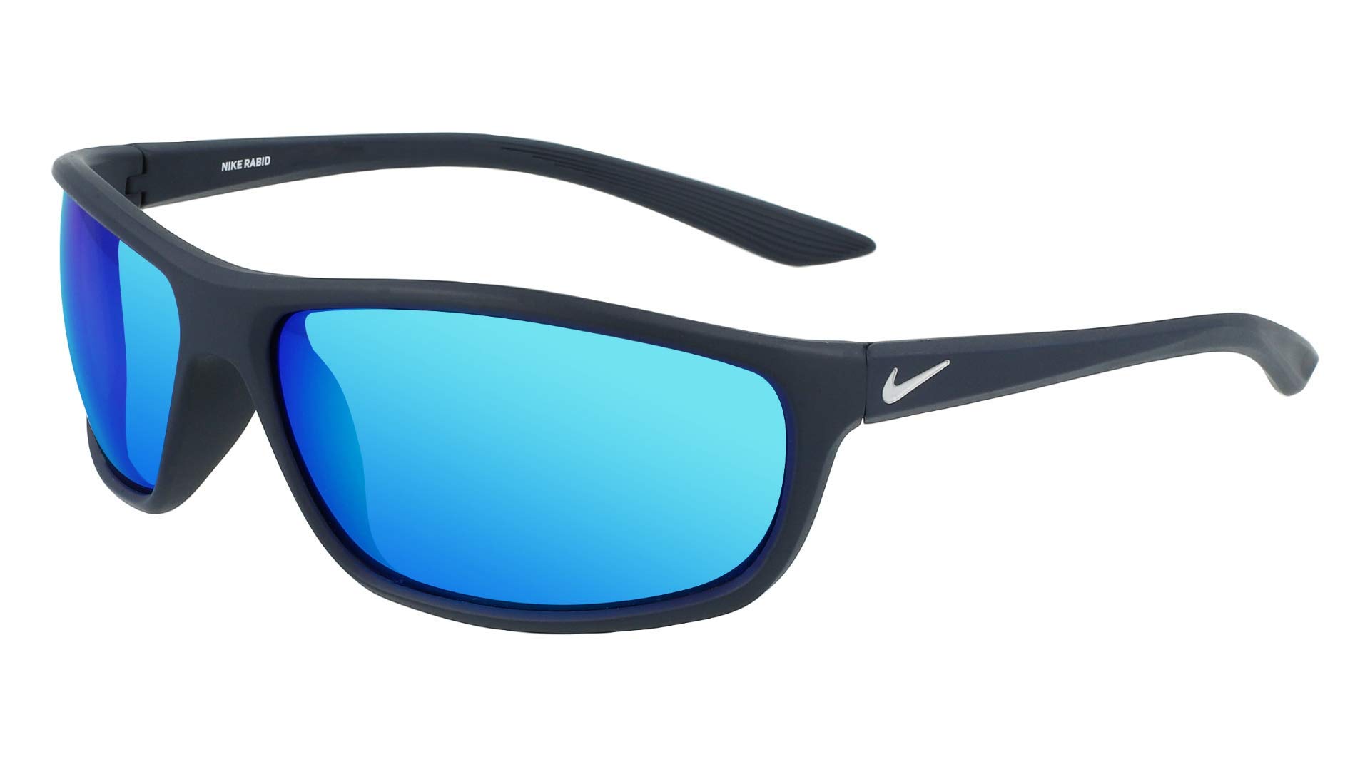 Nike Rabid Rectangular Sunglasses for Men & Women - UV Protection Polarized Sports Shades for Running, Cycling, Driving & Outdoor Activities