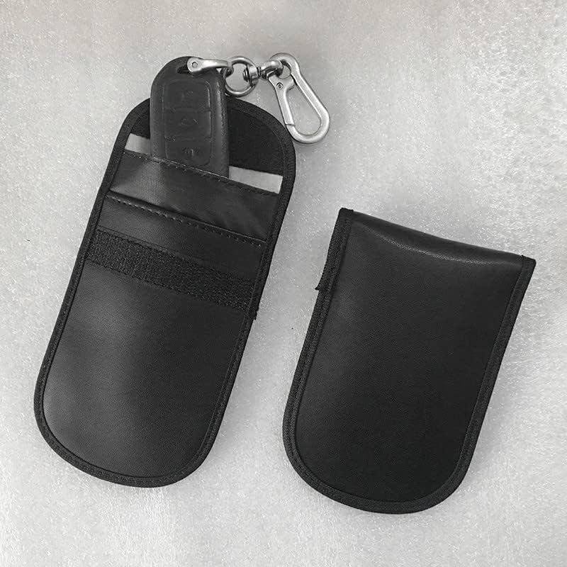 Universal Star - 2 Pack Faraday Pouch Bag for Car Keys | Signal Blocking Pouch for Keyless Entry | Anti-Theft Car Key Case for Secure Storage at Home or Travel