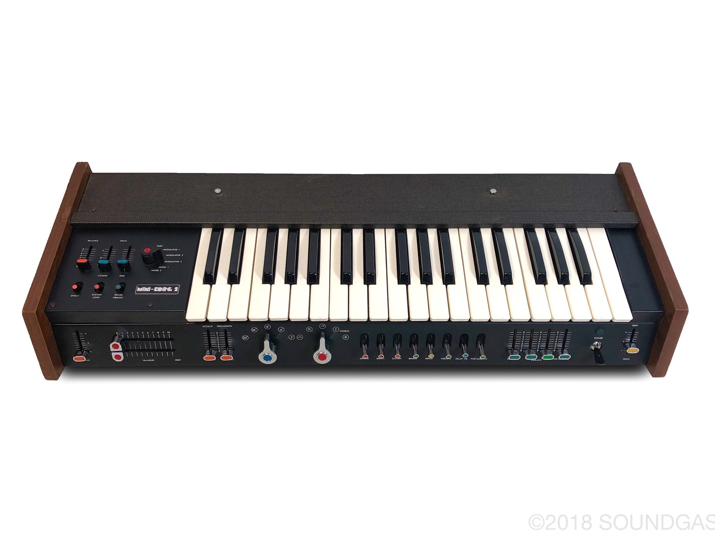 Korg 700S Analog Synthesizer (Univox Mini Korg 2) with Kenton CV/Gate Converter - Vintage Synth for Music Production & Live Performance