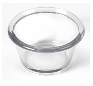 Clear Glass Ramekin Cups - 4oz Small Baking Dishes for Crème Brûlée, Soufflés, Desserts & Dip Serving - Oven, Microwave & Freezer Safe - Perfect for Home Baking, Party Snacks & Restaurant Use