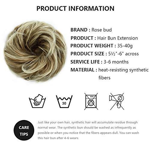 High-Quality Synthetic Hair Bun Chignon for Women – Perfect for Weddings, Parties & Everyday Styling