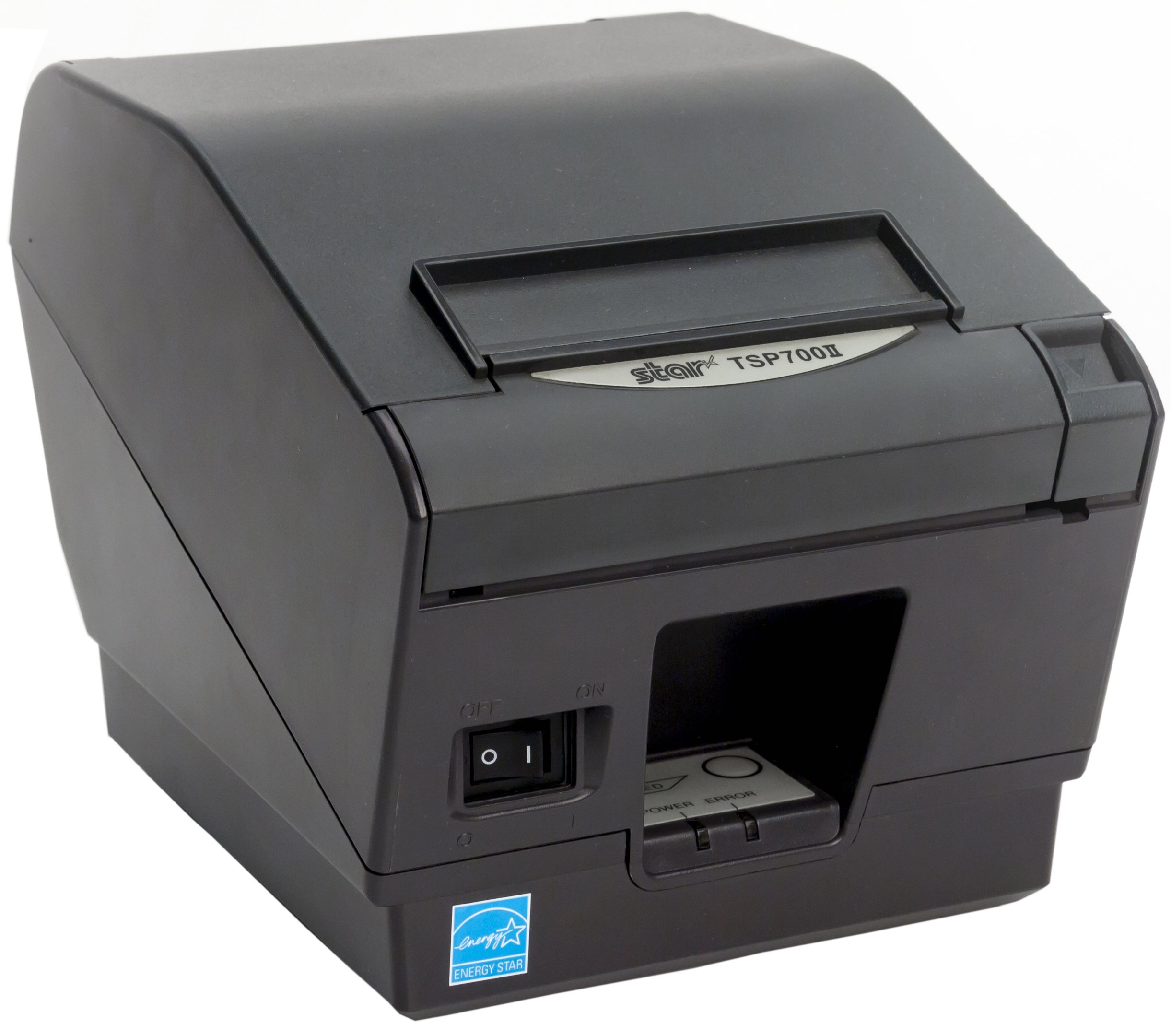 Star Micronics TSP743IID High-Speed Serial Thermal Receipt Printer with Auto-Cutter - Gray | Ideal for Retail Stores, Restaurants & POS Systems
