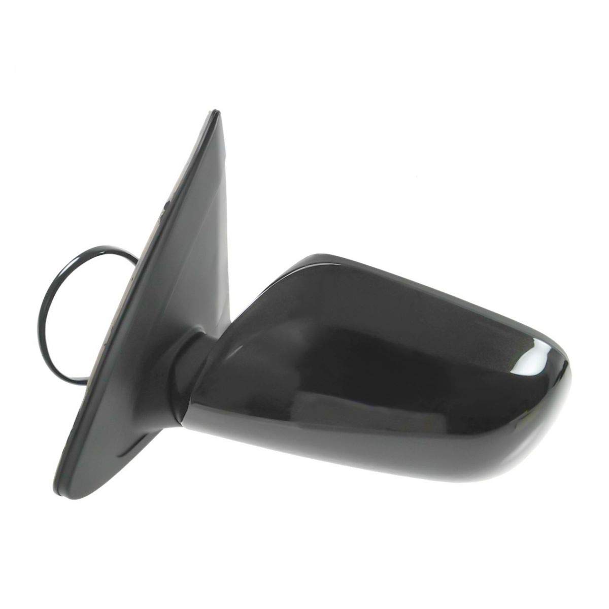 2009-2013 Toyota Matrix Left Side Driver Mirror Replacement - Gloss Black Non-Heated TO1320248 | Perfect for Parking Safety & Urban Driving