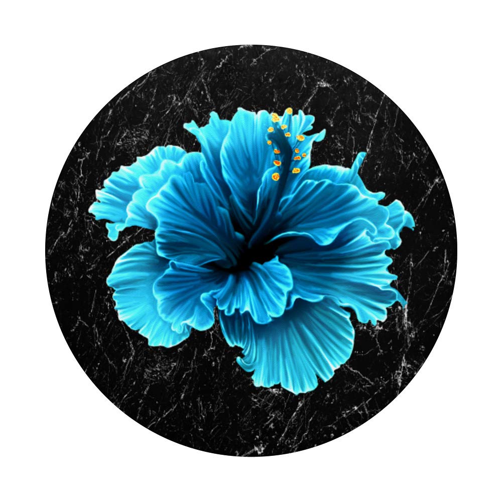 Blue Rose Hibiscus Flower - Tropical Floral Hawaiian Gift for Home Decor, Wedding Centerpieces & Party Favors