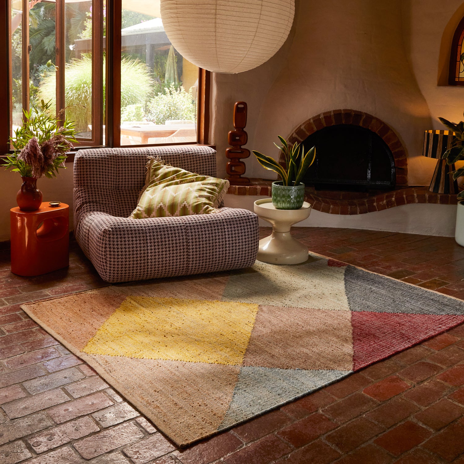 Faye Jute Rug - Natural Eco-Friendly Handwoven Area Rug for Living Room, Bedroom & Boho Decor | Soft & Durable Floor Mat for Home & Office