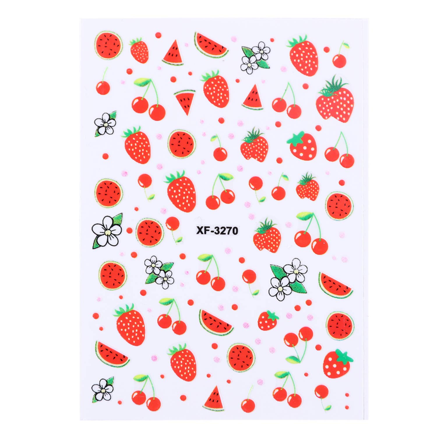 Kids Nail Stickers for Girls - Self-Adhesive Nail Decals for Women & Children - Valentine's Day Nail Art Designs for Parties & Special Occasions