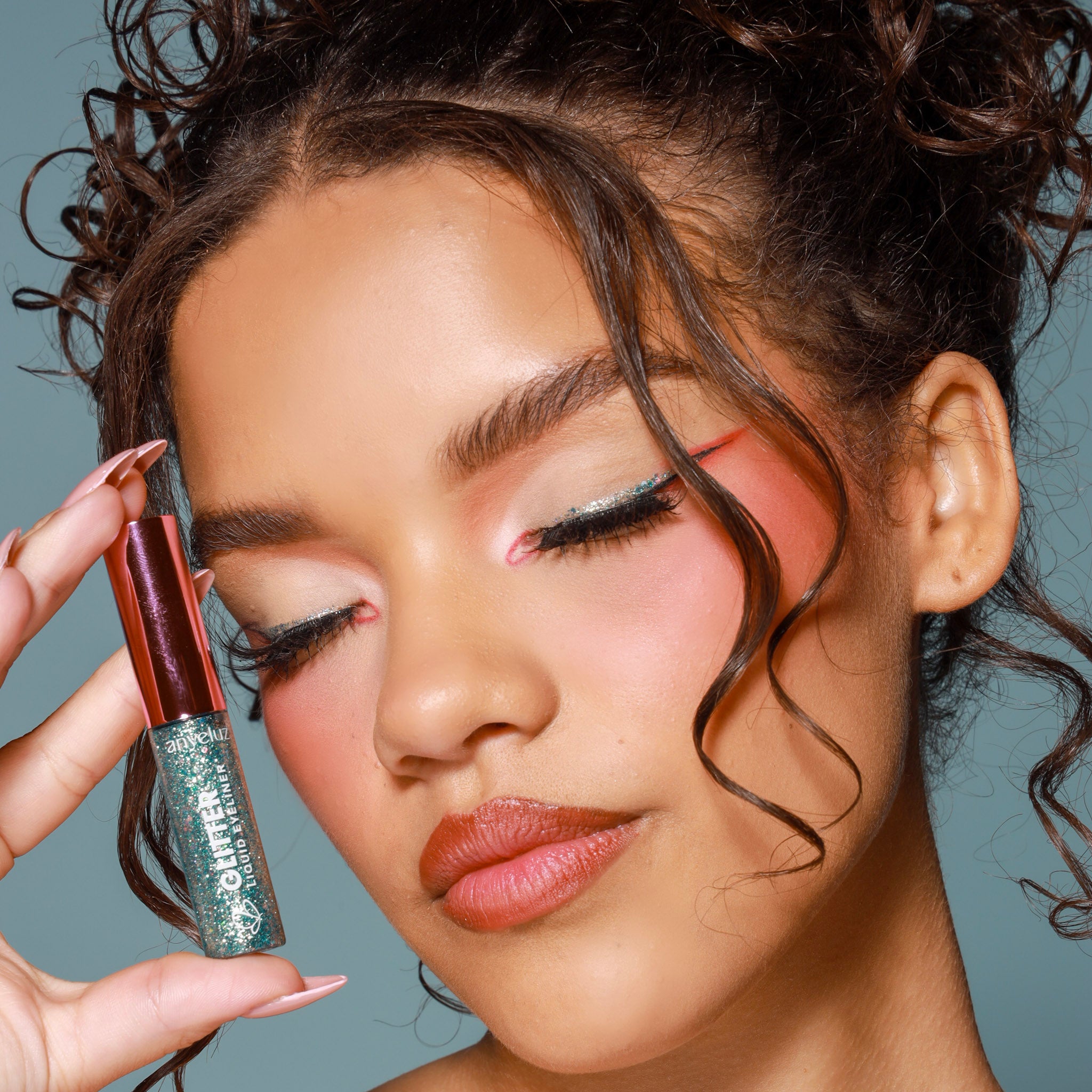 Anyeluz Glitter Eyeliner - Waterproof & Long-Lasting Liquid Eye Liner with Sparkle for Party, Halloween & Festival Makeup | Vegan & Cruelty-Free