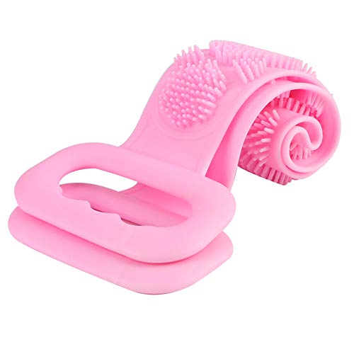 Premium Silicone Back Scrubber - Long Handle Body Brush for Exfoliation & Cleansing, Durable & Flexible Bath Brush for Shower, Spa, and Deep Back Cleaning