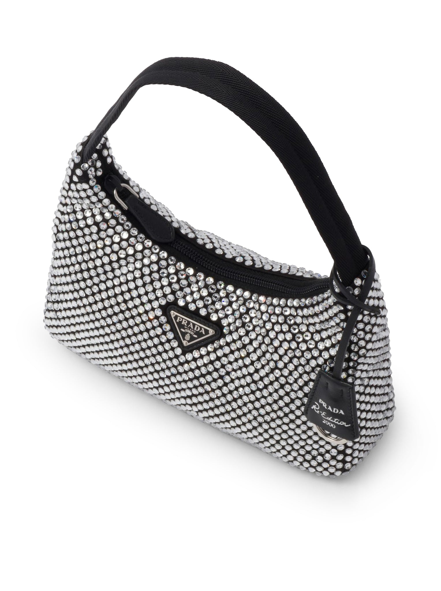Elegant Mini Satin Clutch Bag with Sparkling Crystals - Perfect for Evening Parties, Weddings & Special Occasions