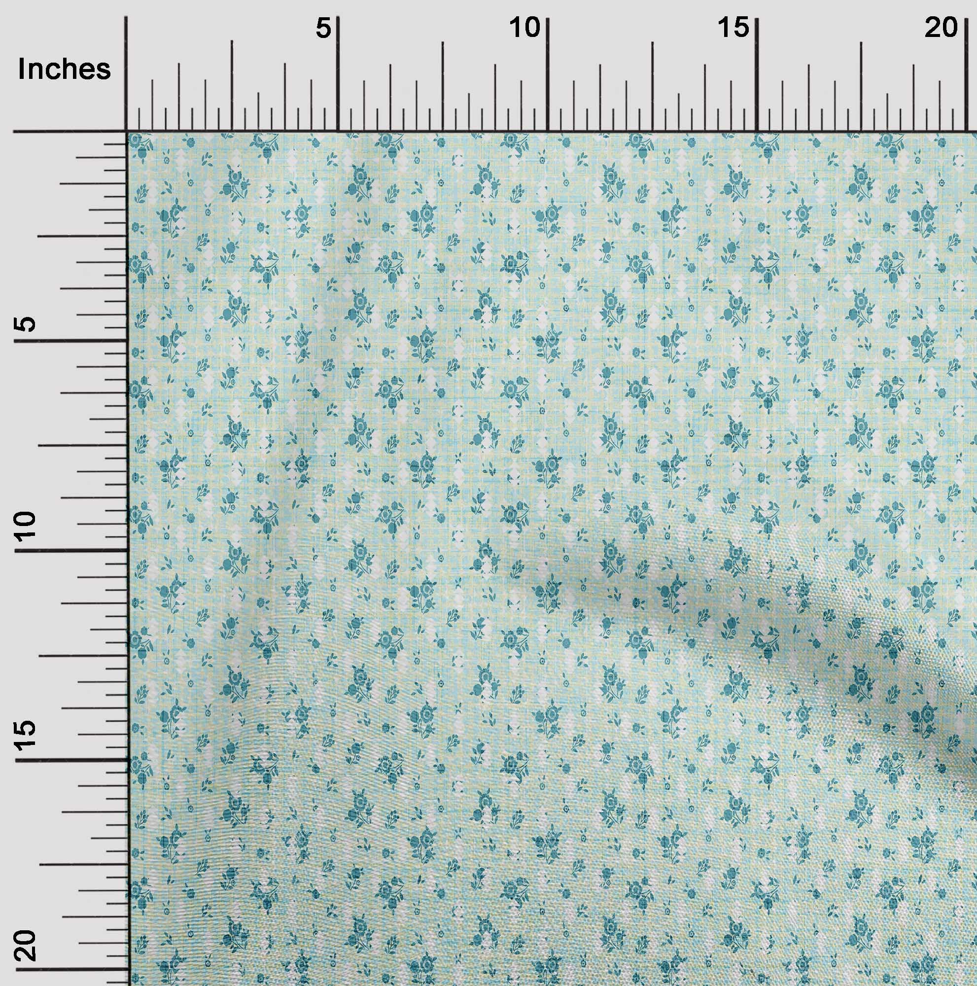 oneOone Cotton Silk Baby Pink Floral Textured Dress Fabric - 42 Inch Wide by The Yard | Perfect for DIY Dresses, Skirts & Home Decor Projects