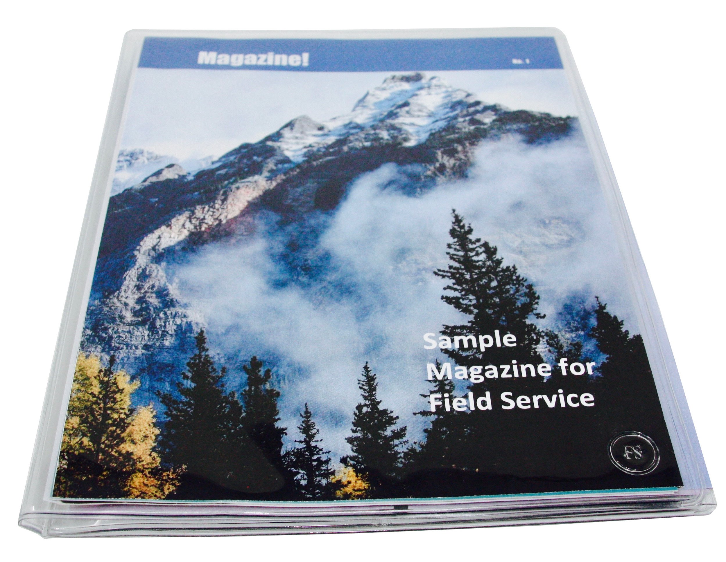 Vinyl Magazine and Tract Organizer - Wall Mounted Storage Solution for Home, Office & Church - Perfect for Organizing Flyers, Brochures & Pamphlets
