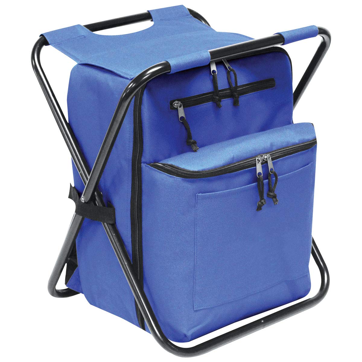 Premium 3-in-1 Cooler Backpack with Built-in Folding Chair - Insulated Leakproof Camping Backpack for Fishing, Beach, Picnics & Outdoor Adventures | Perfect for Tailgating, Hiking, Concerts & Family Outings