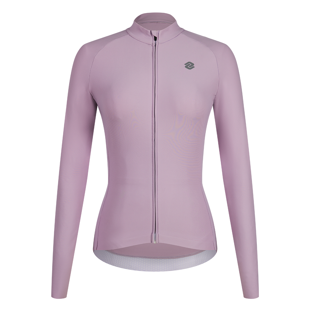 Breathable Sanded Fabric Women's Long Sleeve Jersey Top - Comfortable Casual Wear for Everyday Outfits & Layering