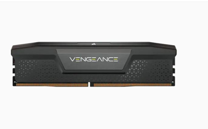 Corsair VENGEANCE 32GB (2x16GB) DDR5 4800MHz C40 Desktop Memory Kit - Black | High-Performance RAM for Gaming PCs, Workstations & Content Creation