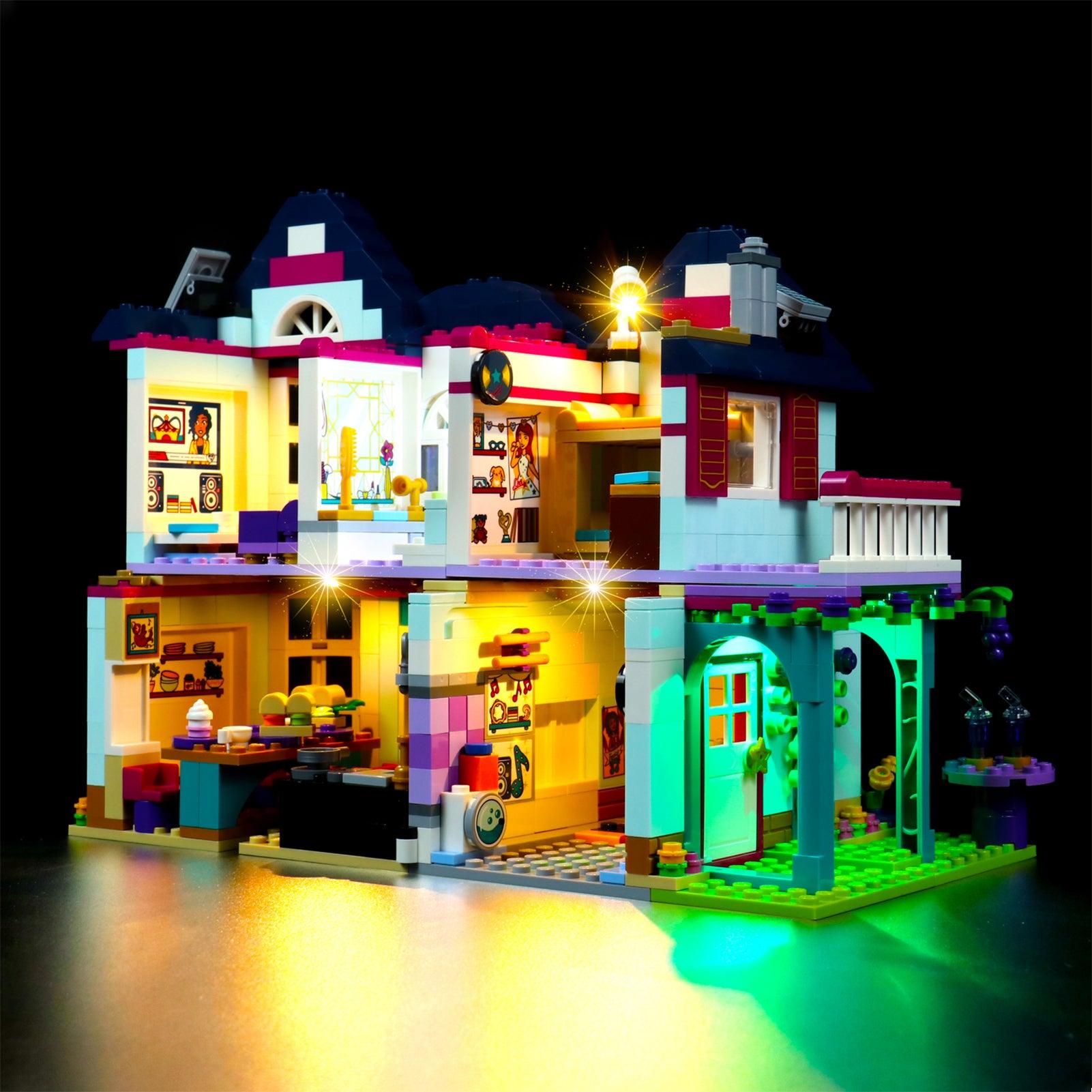 Best Light Kit for Lego Friends Andrea's Family House 41449 - DIY Lighting Set with Easy Installation - Perfect for Display & Nighttime Play