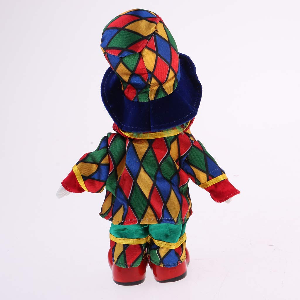 Scary Clown Doll - Halloween Decorations for Home, Table & Desk - Perfect for Party, Haunted House & Horror Theme Events