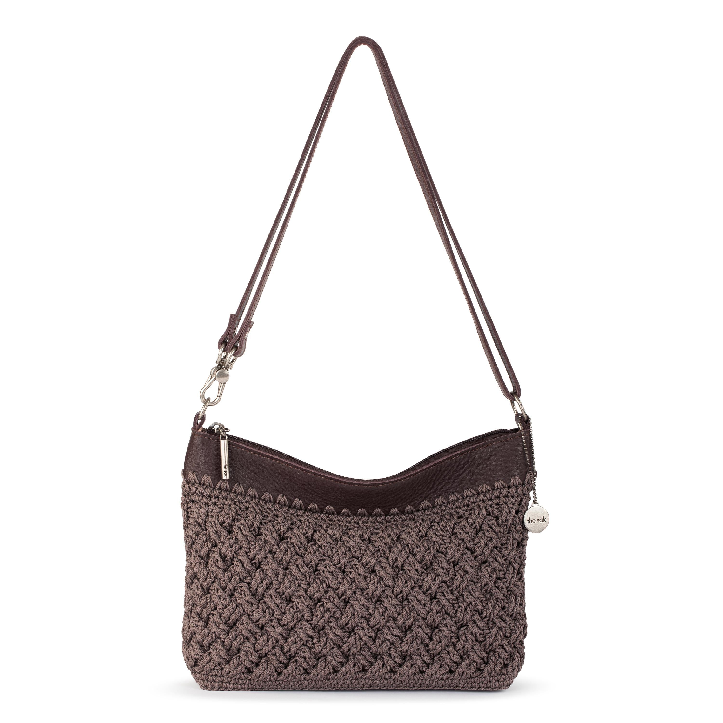 Lumi Crossbody Bag - Hand Crochet Mushroom Cozy Weave Purse for Women | Boho Chic Shoulder Bag for Everyday Use, Travel & Shopping