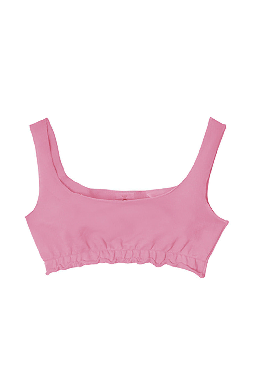 Women's Sweat-Wicking Sports Bra Top in Orchid - Comfortable Workout & Yoga Activewear for Running, Gym & Fitness