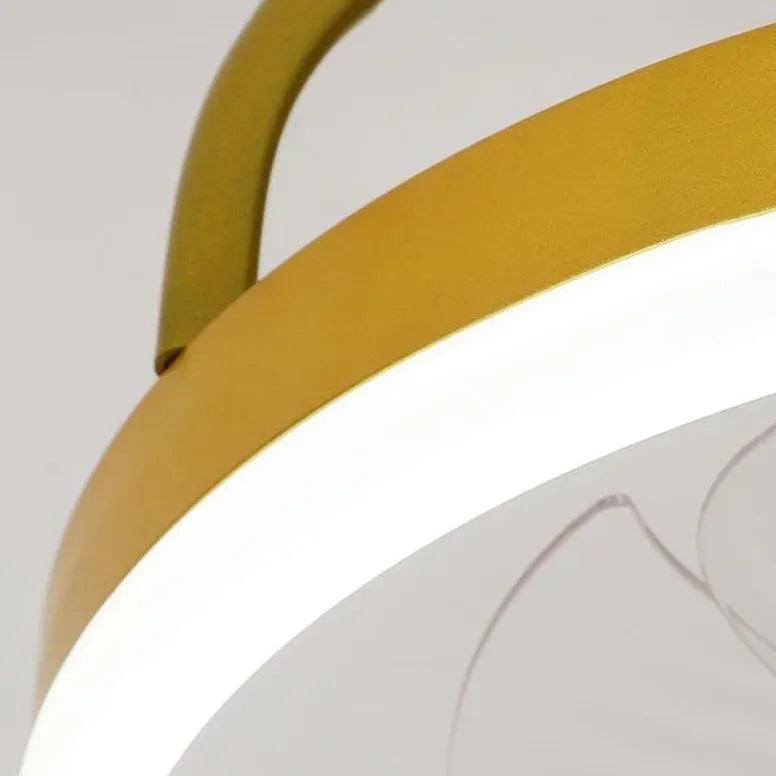 Modern LED Ring Ceiling Light - Energy Efficient Dimmable Bedroom Lighting for Home & Office - Perfect for Living Room, Bedroom, or Workspace Ambiance