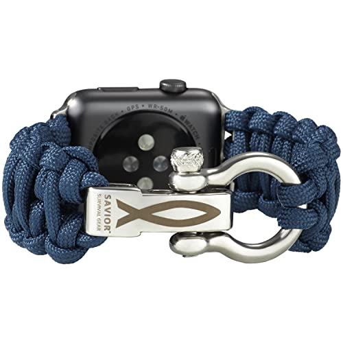 Dark Blue w/ Silver Clasp
