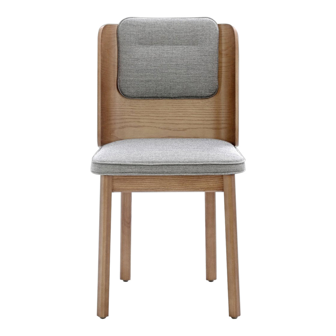 Boyd Dining Chair - Modern Wooden Dining Room Chair with Upholstered Seat - Perfect for Kitchen, Dining Room, and Home Decor