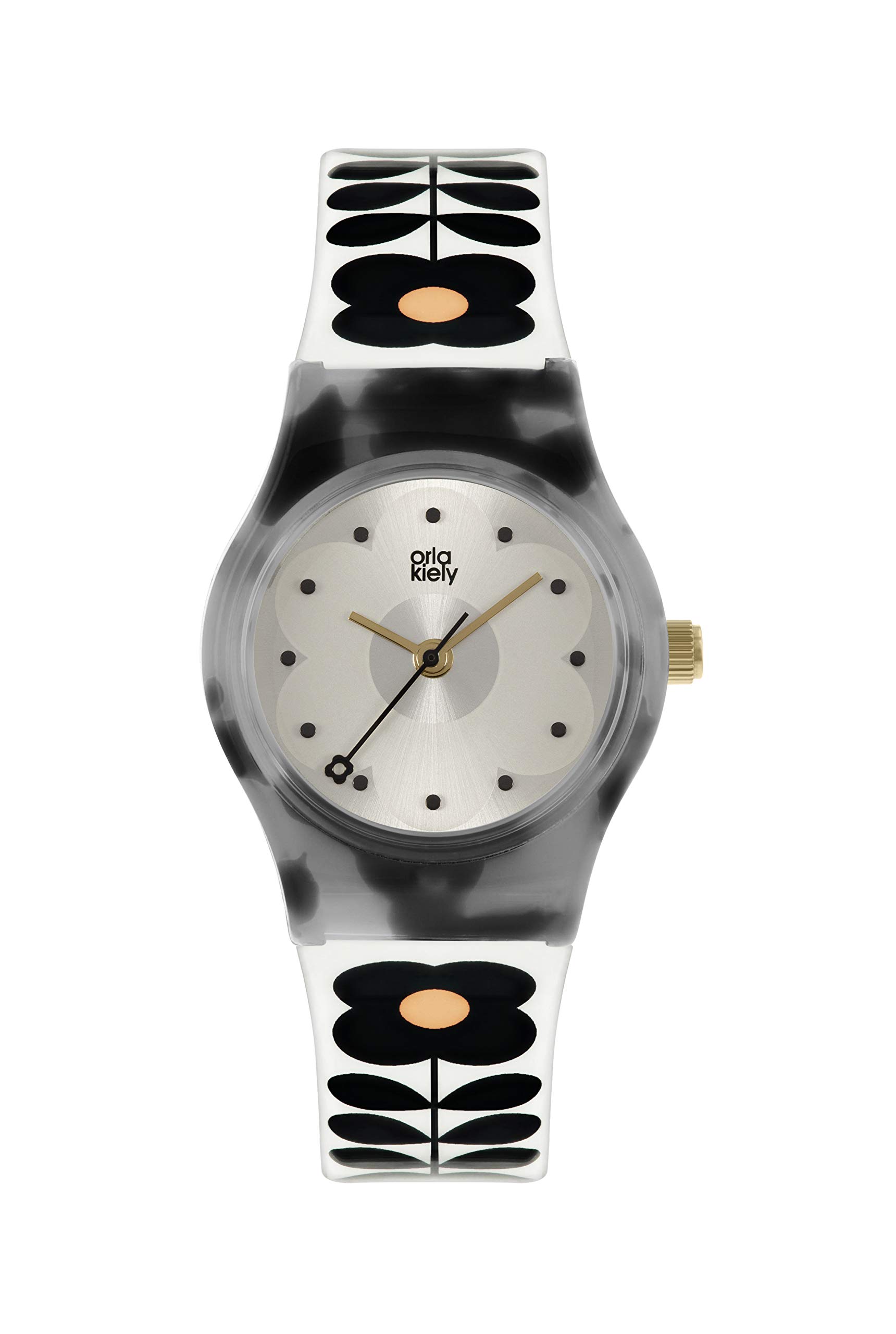 Orla Kiely Women's Quartz Watch OK2324 - Stylish Plastic Strap for Everyday Wear