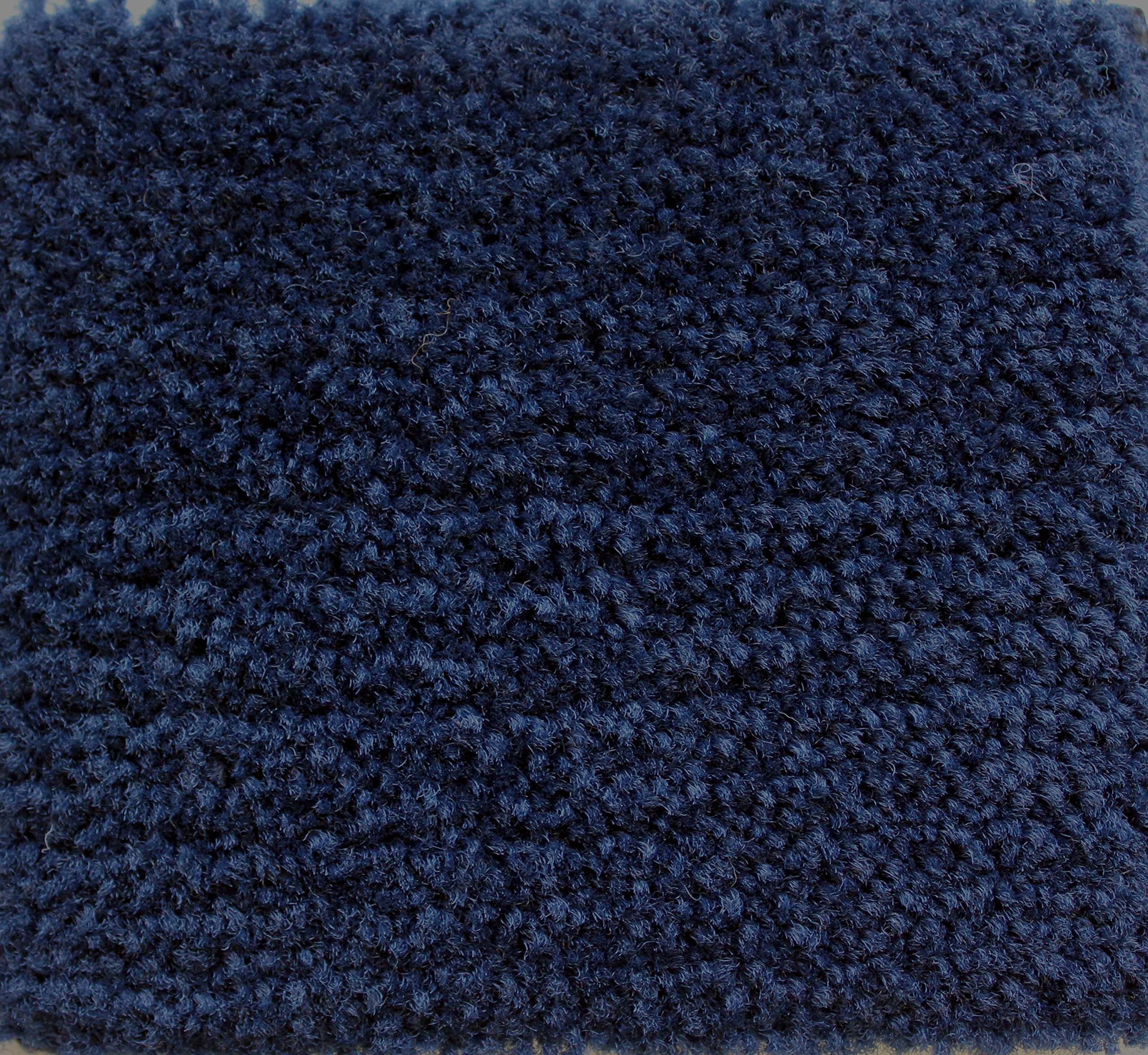 Premium Plush Carpet - 4' x 6' Deep Navy Blue Deluxe Entrance Door Mat for Home & Office - Soft, Durable & Non-Slip Floor Mat for High Traffic Areas