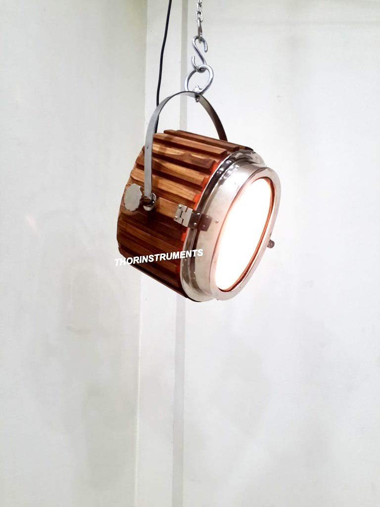 Vintage Nautical Pendant Ceiling Light - Rustic Wave Design Hallway Hanging Light for Home Decor | Perfect for Coastal, Farmhouse & Vintage Interior Styles