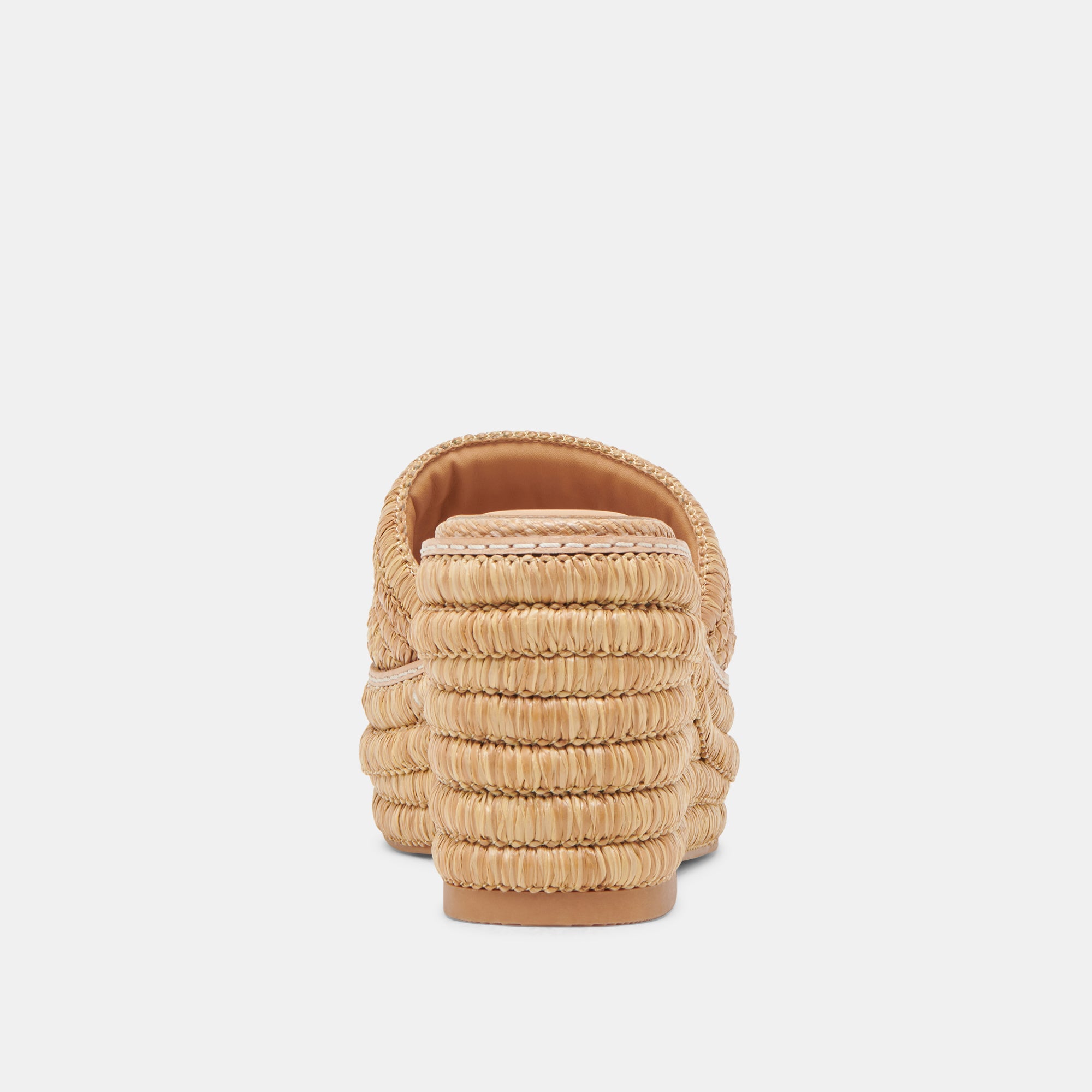 THRONE WEDGES LT NATURAL RAFFIA SANDALS - Women's Comfortable Summer Wedge Shoes for Beach, Pool & Casual Outings