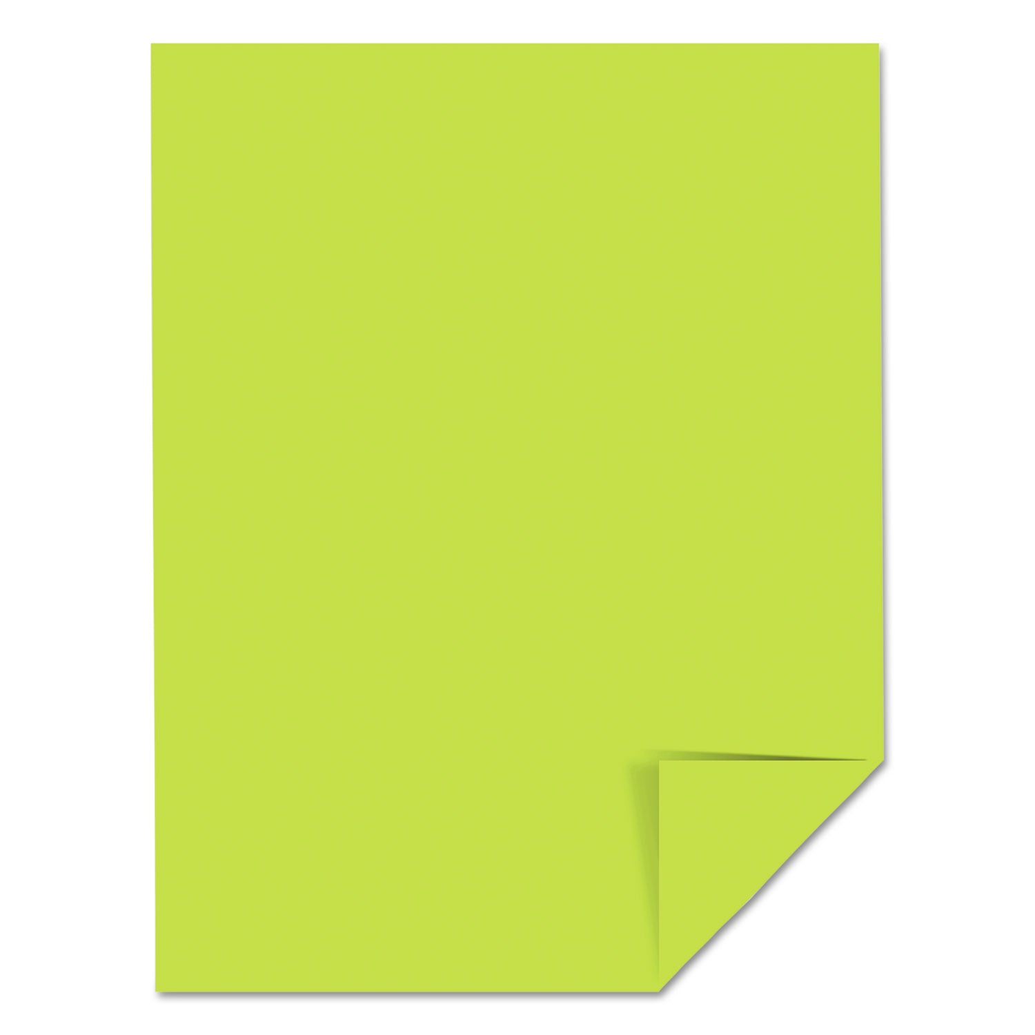 Astrobrights® Vulcan Green Colored Paper - 24 lb Bond Weight, 8.5 x 11 Inches, 500 Sheets per Ream - Perfect for Office Documents, School Projects & Creative Crafts