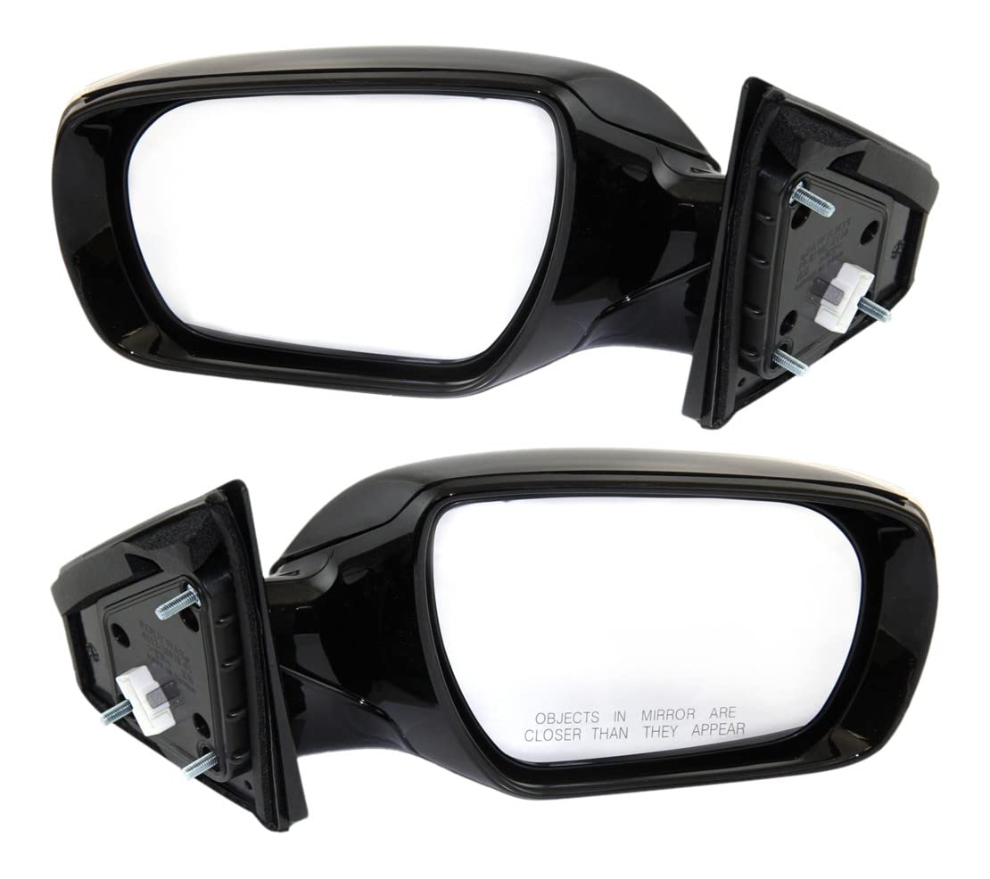 2013-2017 Hyundai Santa Fe Sport Power Heated Side Mirrors with Turn Signal - Driver & Passenger Side Replacement - All-Weather Visibility for Safe Driving