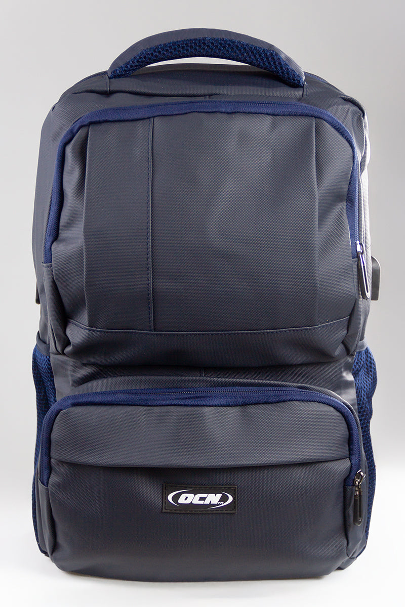 OCN Men's Backpack - Dual Compartment, Lightweight & Durable Blue Daypack for Work, Travel & Outdoor Adventures