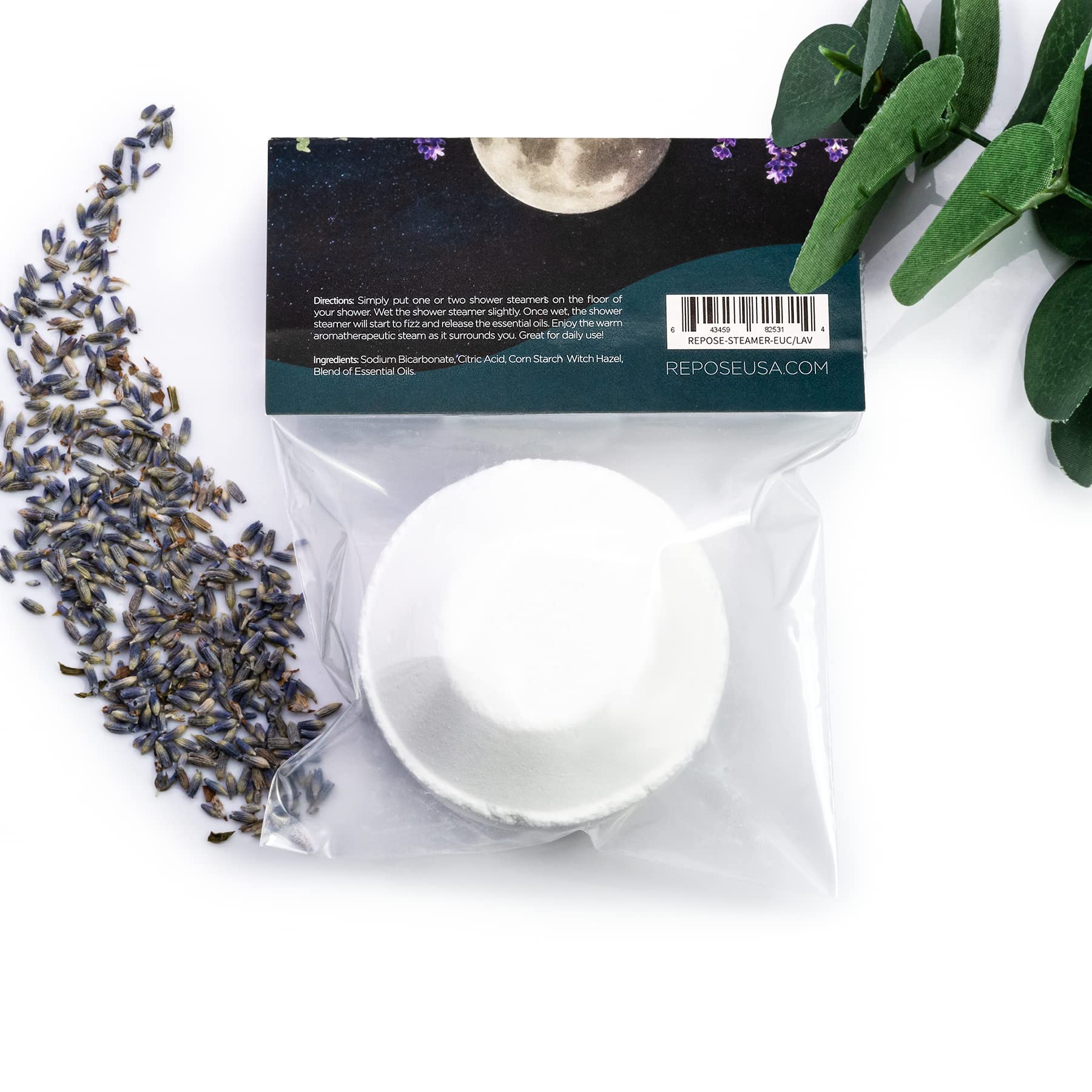 Eucalyptus & Lavender Shower Steamer - Aromatherapy Bath Bombs for Relaxation & Stress Relief (6-Pack) | Perfect for Spa Night, Self-Care & Gift Giving
