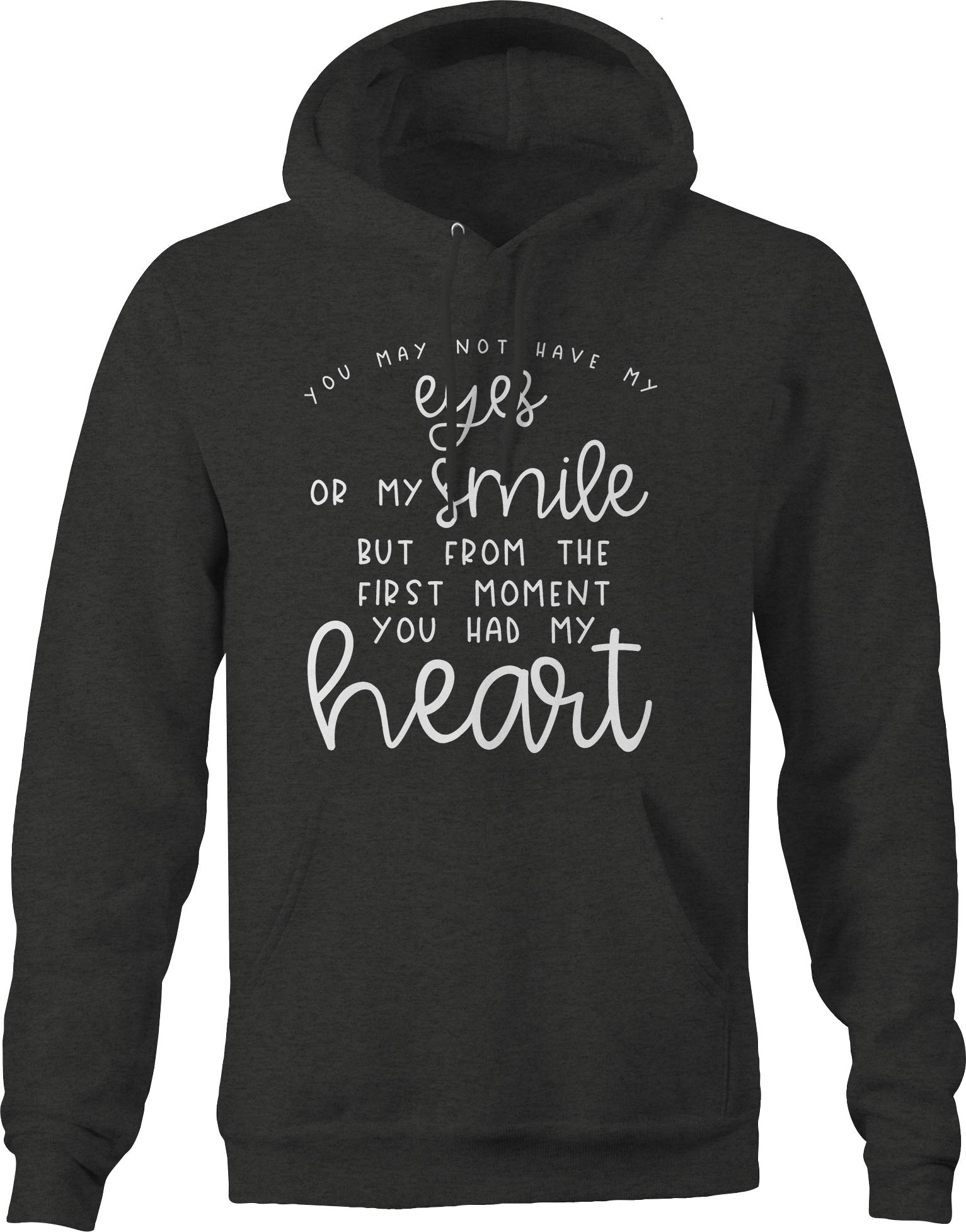 Adoption Hoodies for Men - Dark Grey Cozy Pullover Sweatshirt | Perfect for Family Reunions, Adoption Celebrations & Casual Wear
