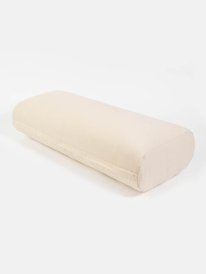 Premium Yoga Bolster Cushion - Lightweight Rectangular Meditation Pillow for Yoga Studio, Home Practice & Relaxation - Ideal for Yin Yoga, Restorative Poses & Stress Relief