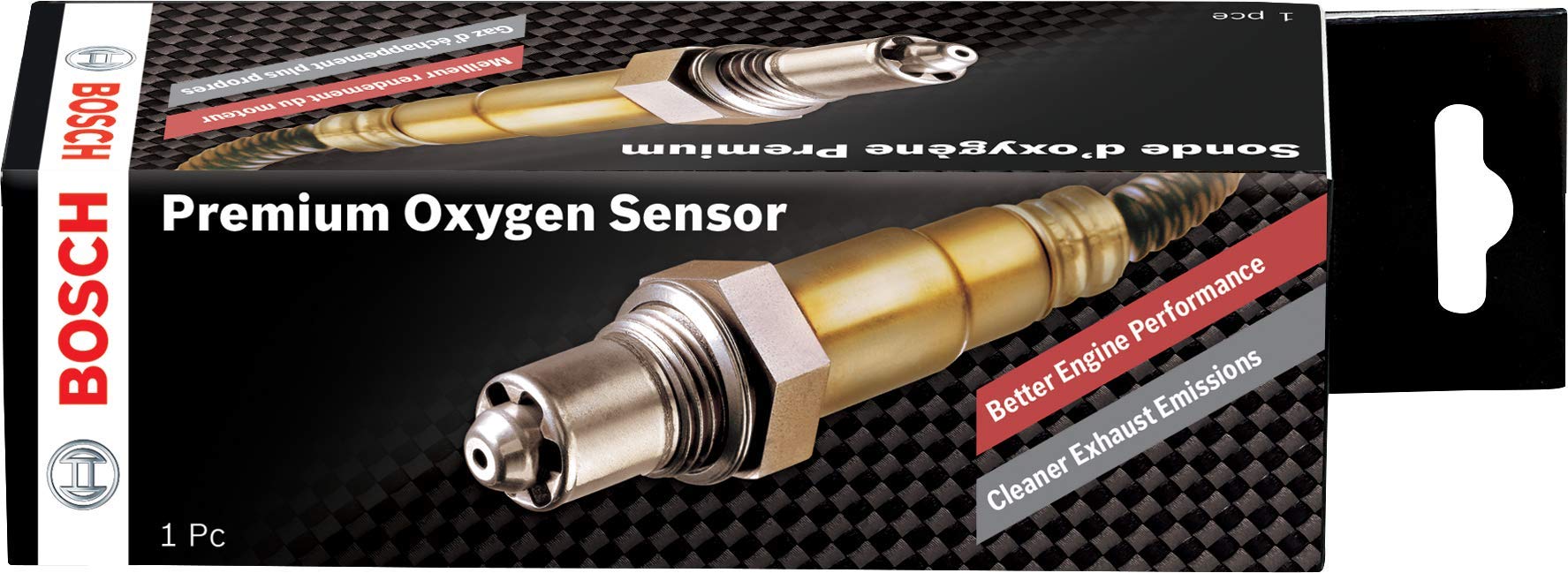Bosch 13893 Oxygen Sensor - High Performance O2 Sensor for Cars & Trucks - Perfect for Engine Efficiency & Emissions Control